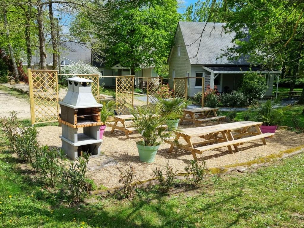 Les Chalets De Saumur, Piscine & Parc Boise, 100M Du Cadrenoir Esterno foto