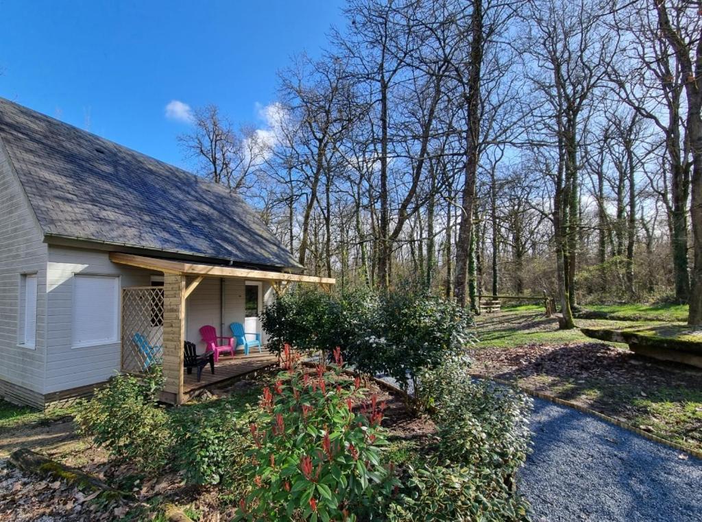 Les Chalets De Saumur, Piscine & Parc Boise, 100M Du Cadrenoir Esterno foto