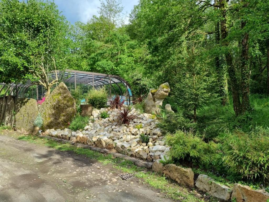 Les Chalets De Saumur, Piscine & Parc Boise, 100M Du Cadrenoir Esterno foto
