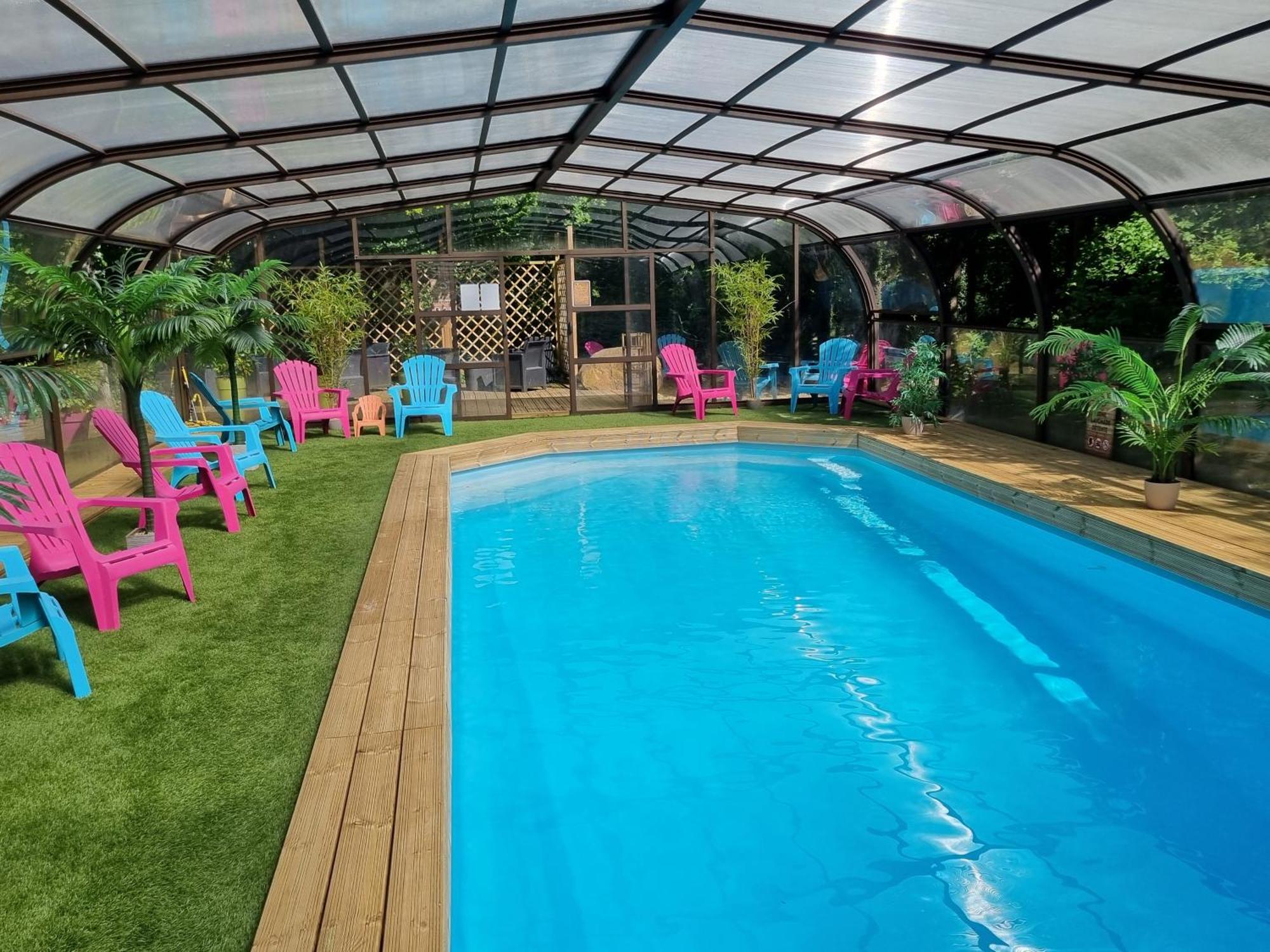 Les Chalets De Saumur, Piscine & Parc Boise, 100M Du Cadrenoir Esterno foto